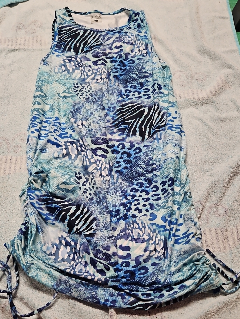 Constantly Varied Gear Original xs/small Ruched Side Dress w/pockets